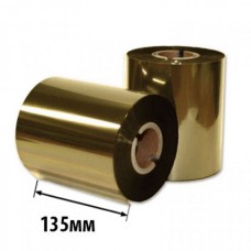 Риббон Золото/Серебро RESIN RTxU 135х450х25 (ширина х длина х втулка) OUT/IN