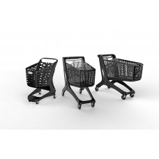 Покупательская тележка Rabtrolley MIDI All Black Покупательская тележка Rabtrolley MIDI All Black